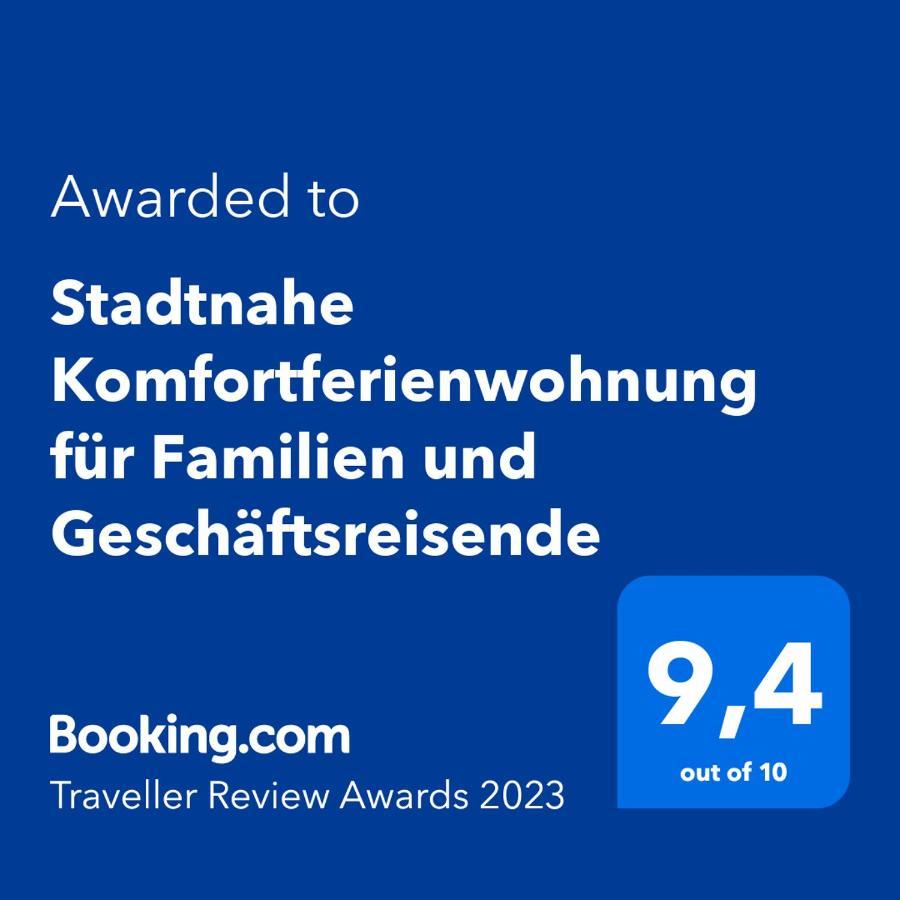 Stadtnahe Komfortferienwohnung Fur Familien Und Geschaftsreisende Hildesheim Ngoại thất bức ảnh